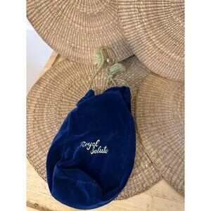 Royal Salute Chivas velour bag
